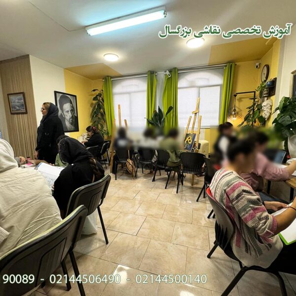 اموزشگاه بزرگسالان نقاشی سبز2